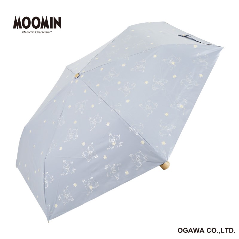 MOOMIN 晴雨兼用 折畳傘 ムーミン谷の彗星/BL